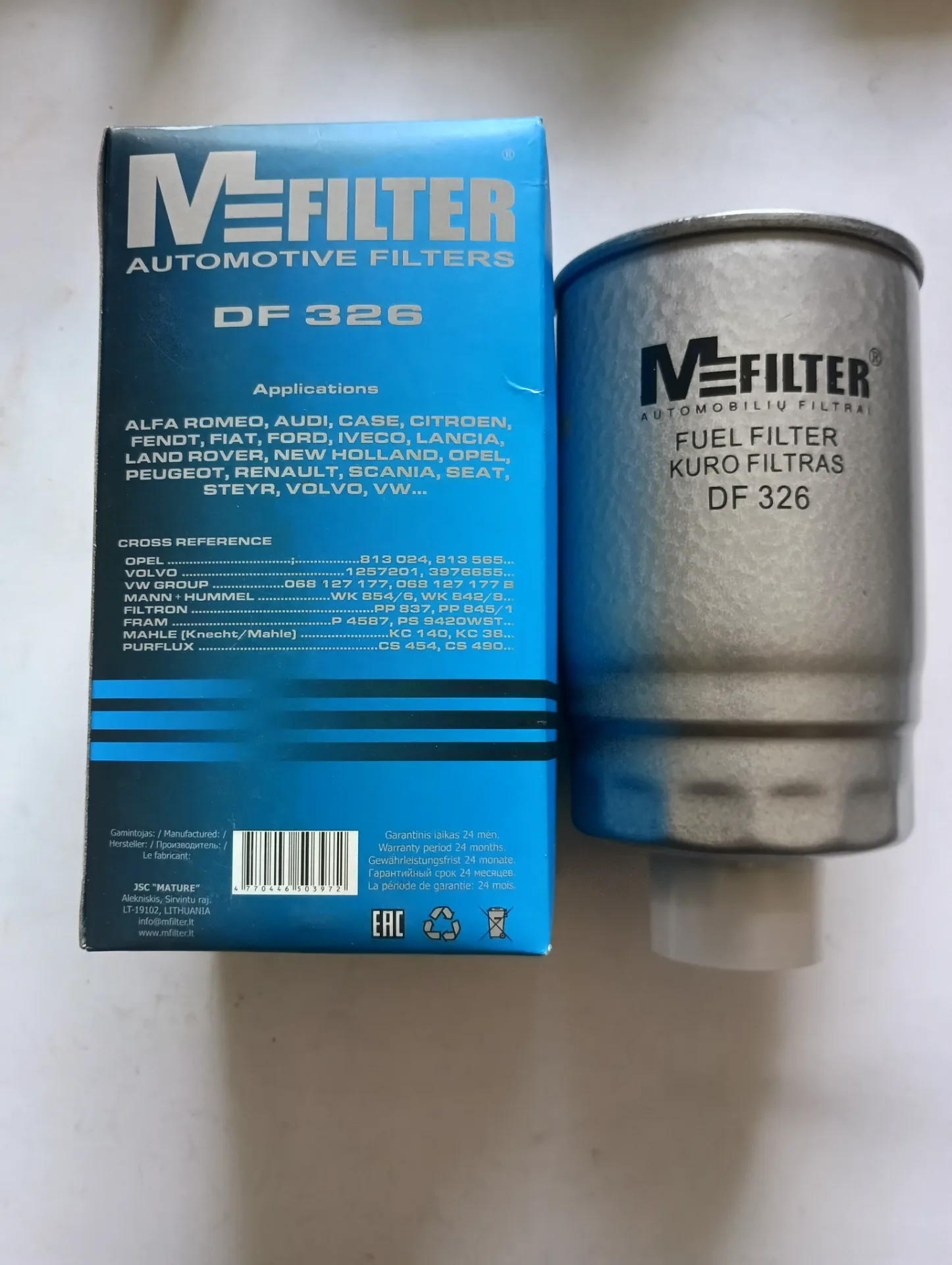 Фильтр очистки топлива M FILТER ЗМЗ-514