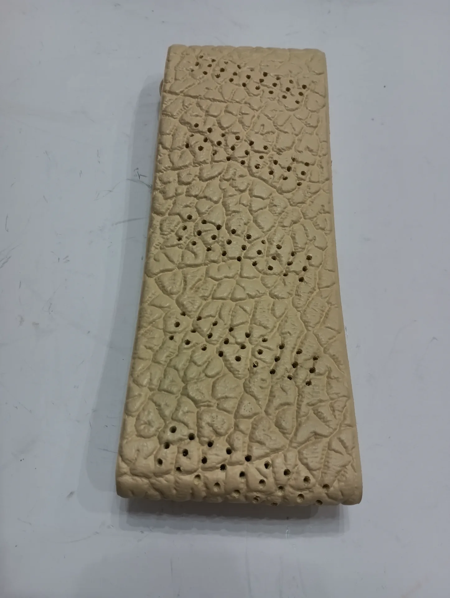 Оплетка руля бежевая кожа 3