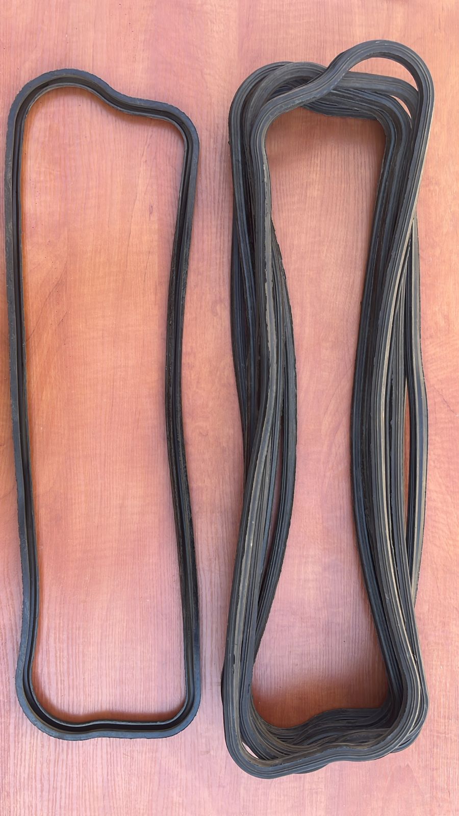 Прокладка клапанной крышки ЯМЗ-236 резина 2