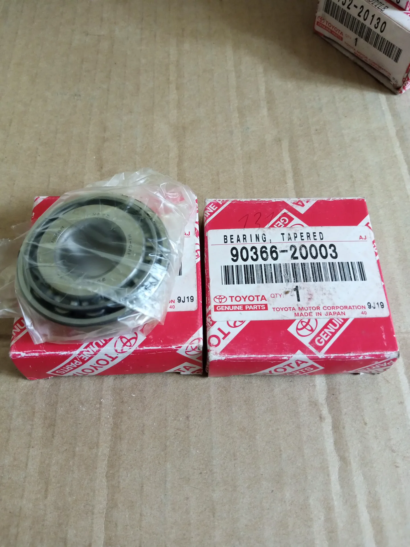 Подшипник поворотного кулака Тойота