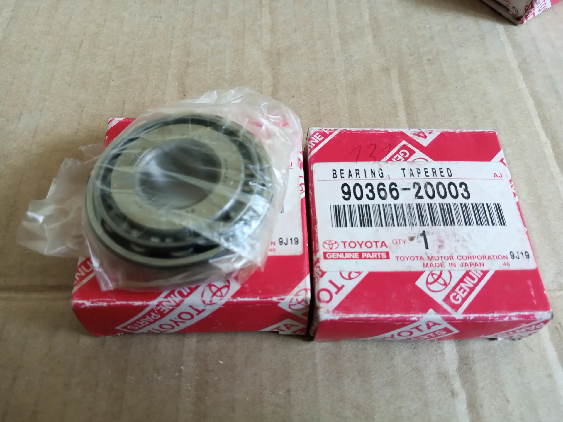 Подшипник поворотного кулака Тойота 2