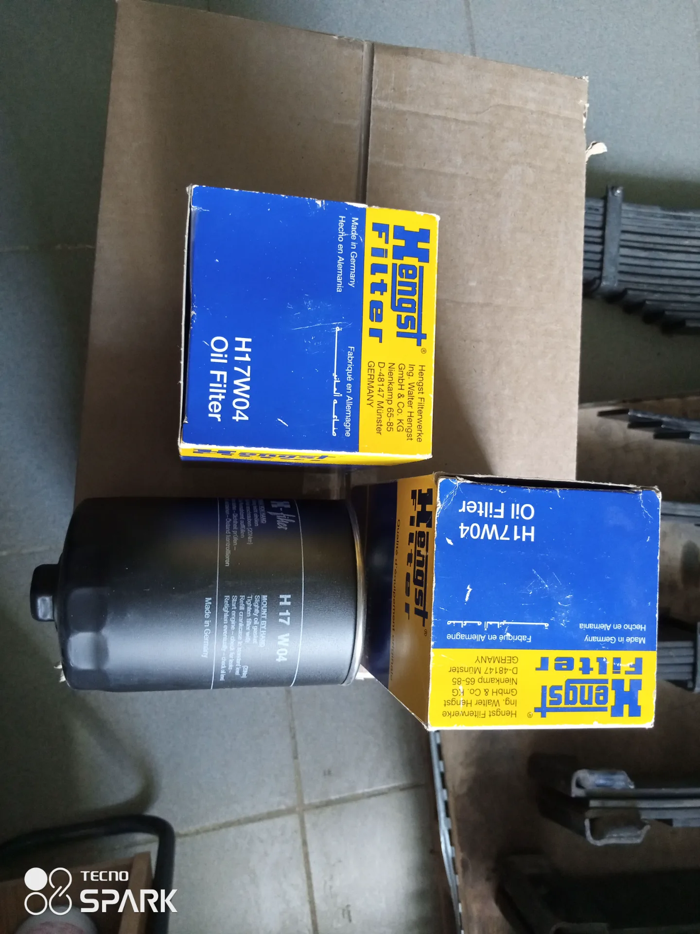 Фильтр масляный Hengst Filter