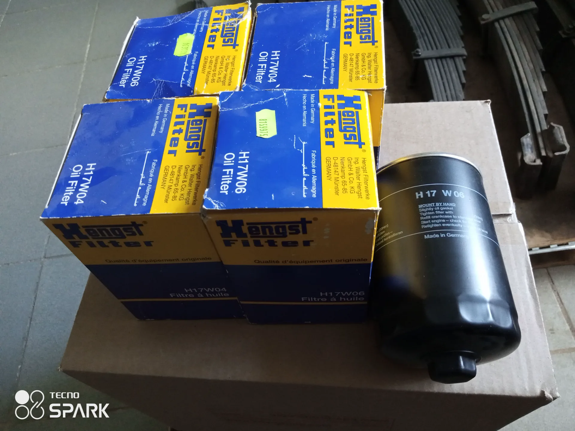 Фильтр масляный Hengst Filter