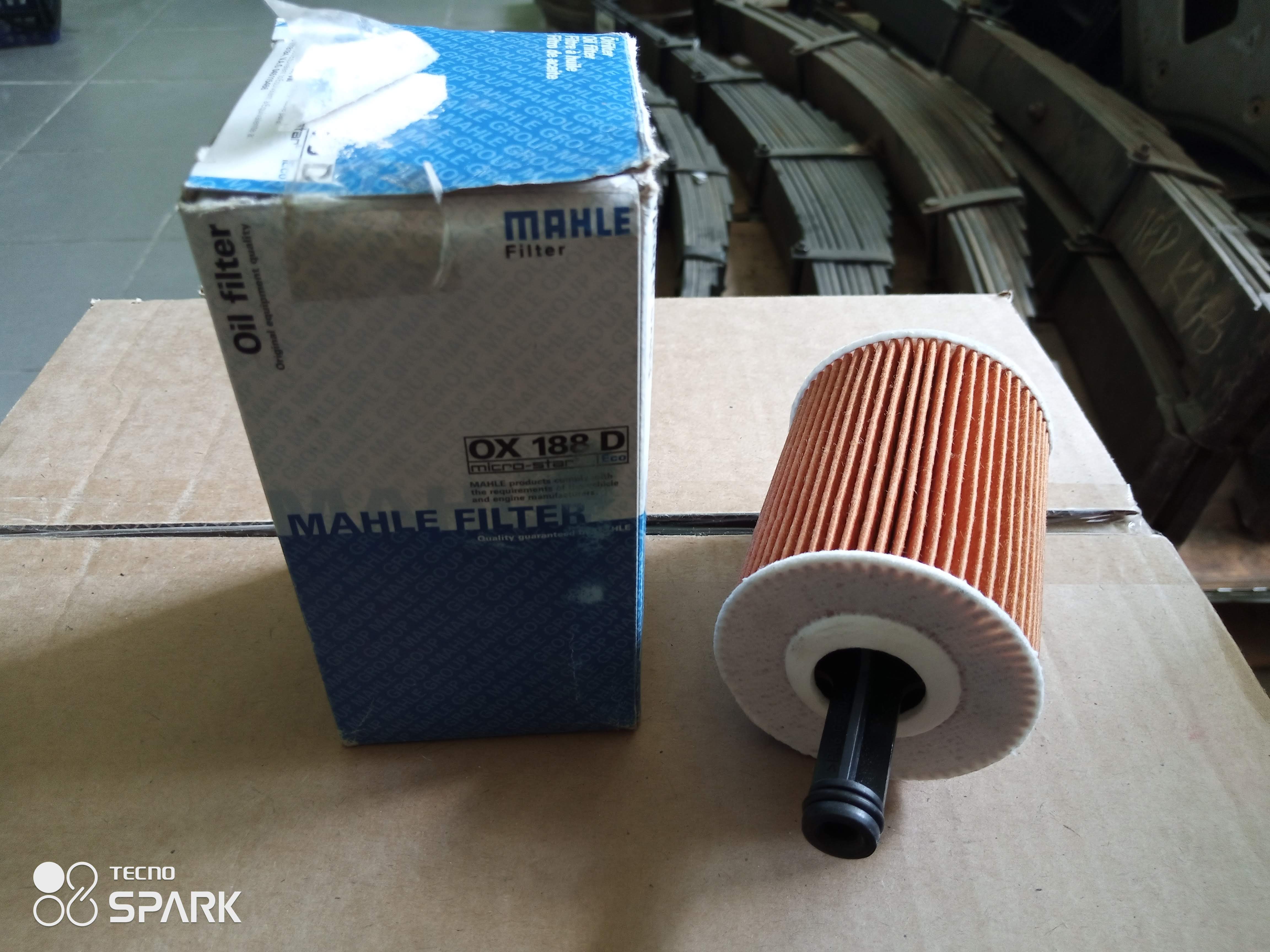 Фильтр масляный MAHLE