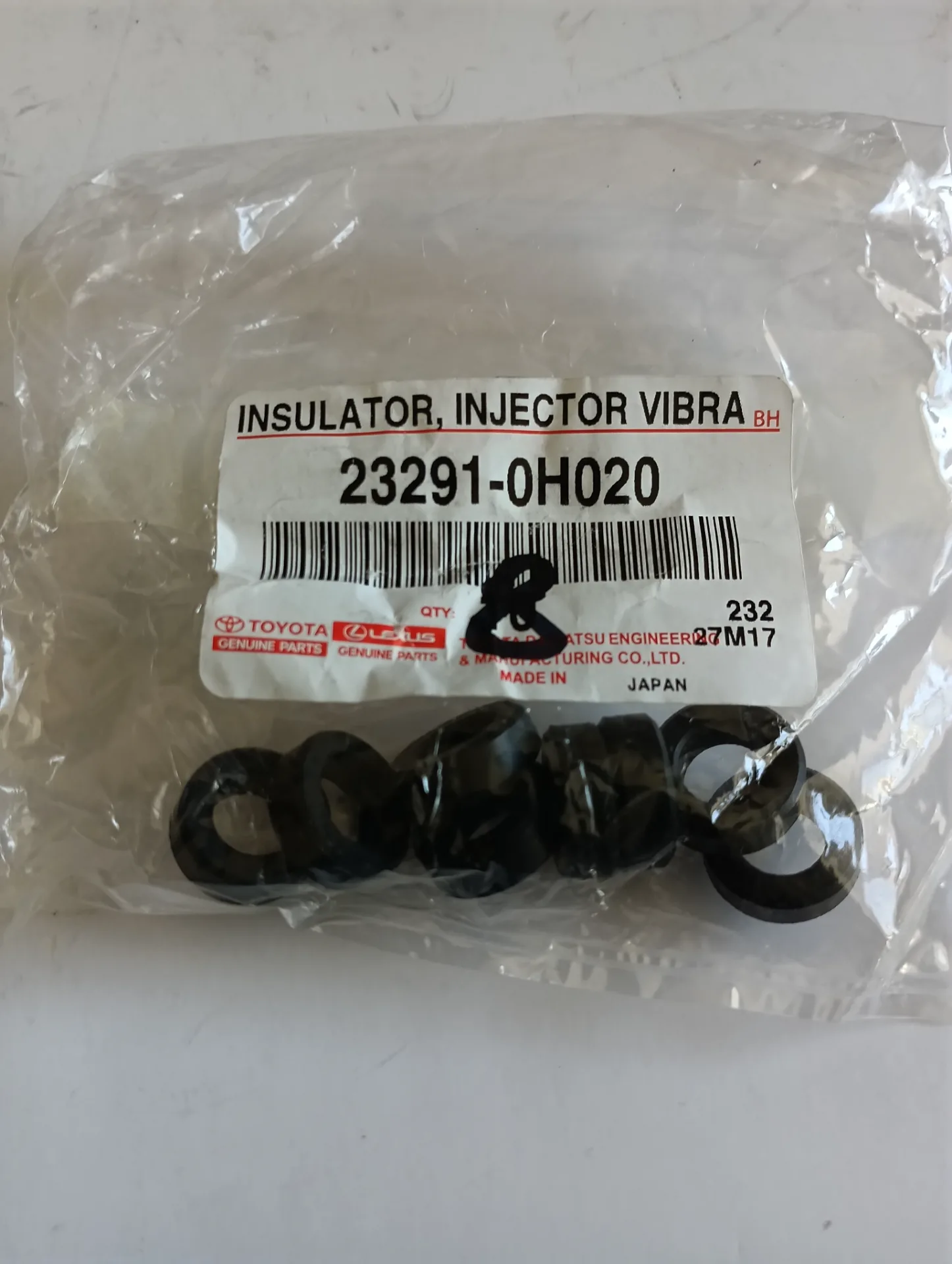 Кольцо уплотнительное форсунки Тойота 4