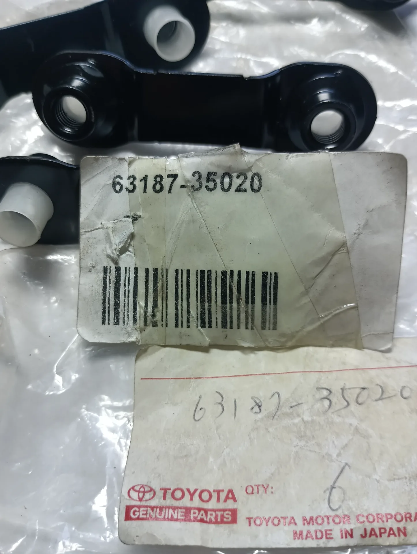 Кронштейн крепления рейлингов Тойота ЛК Прадо 120 4