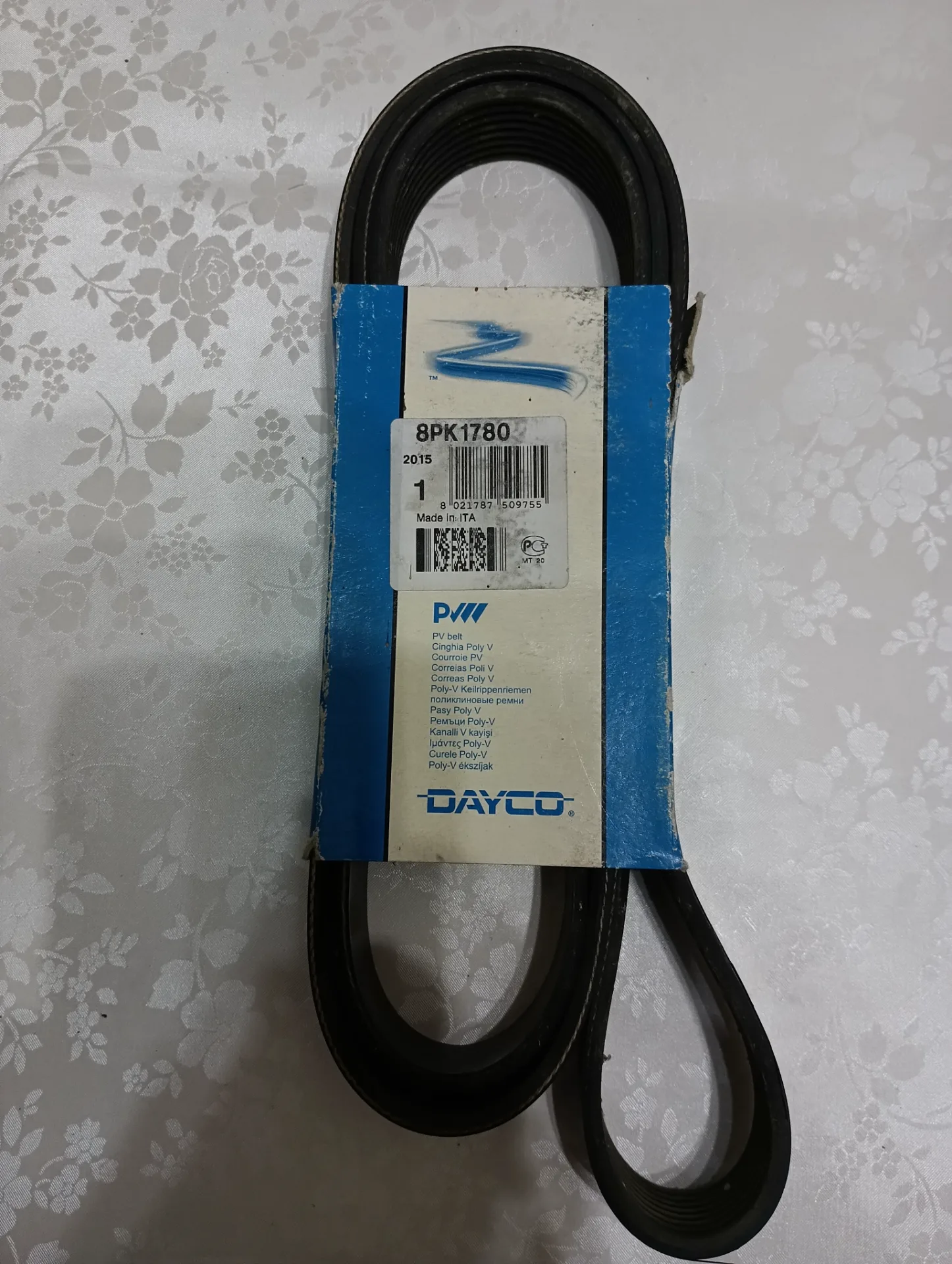 Ремень Dayco 8х1780